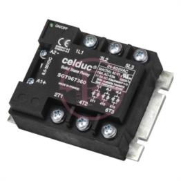 رله اس اس آر سه فاز DC - AC سلدوک فرانسه SGT962360 Celduc